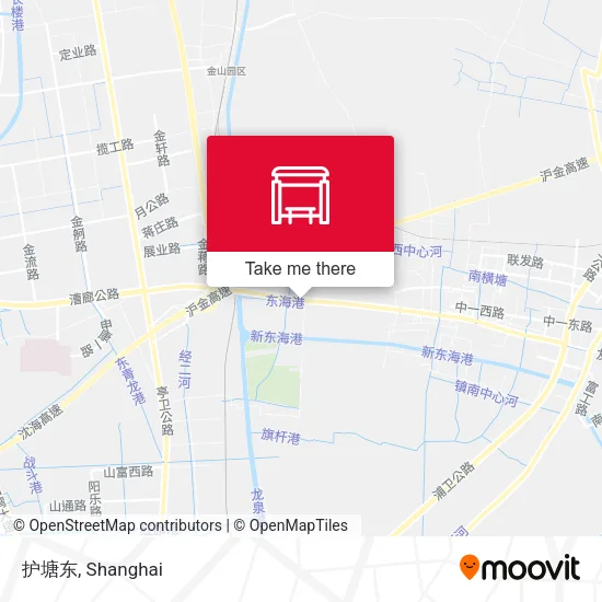 护塘东 map