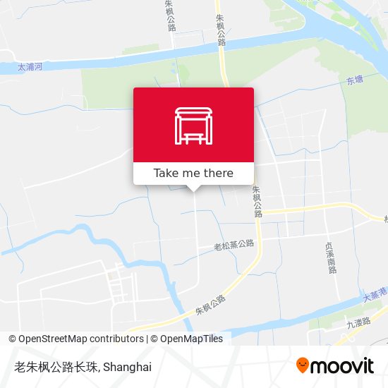 老朱枫公路长珠 map