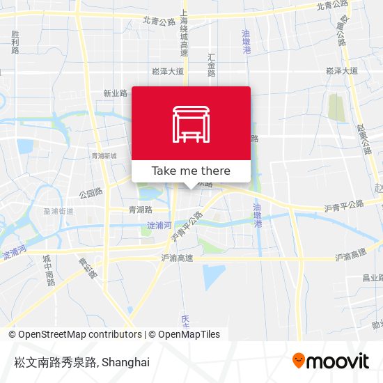 崧文南路秀泉路 map