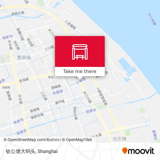 钦公塘大码头 map