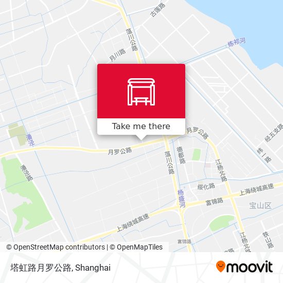 塔虹路月罗公路 map