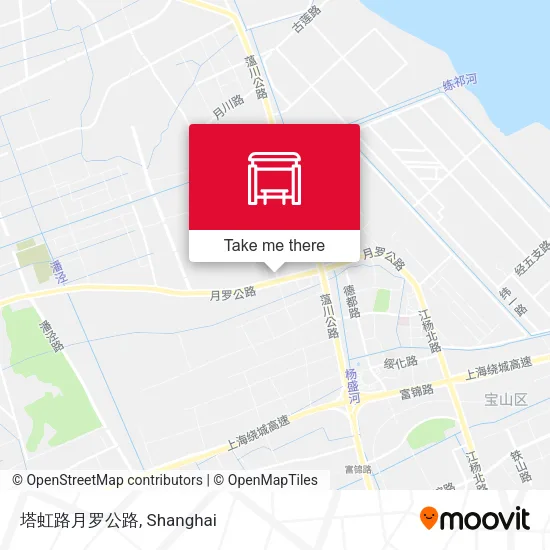 塔虹路月罗公路 map