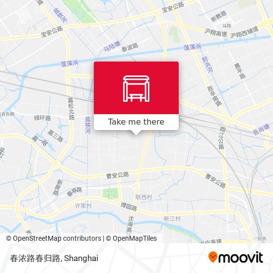春浓路春归路 map