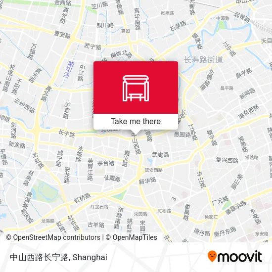 中山西路长宁路 map