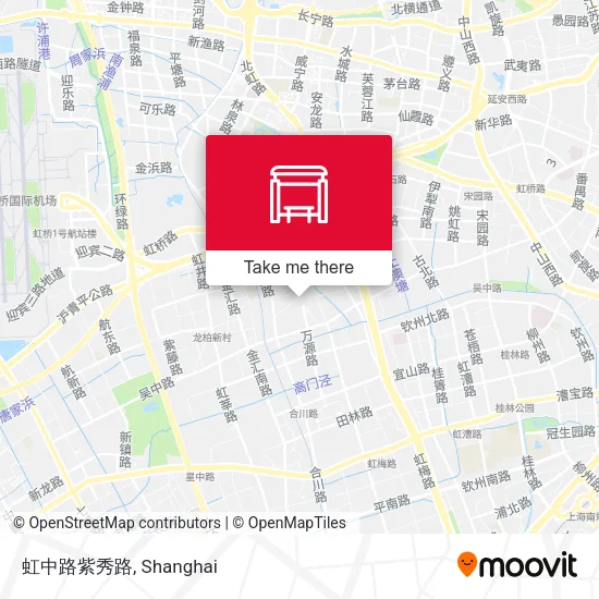 虹中路紫秀路 map