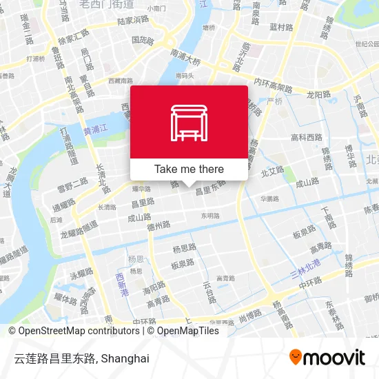 云莲路昌里东路 map