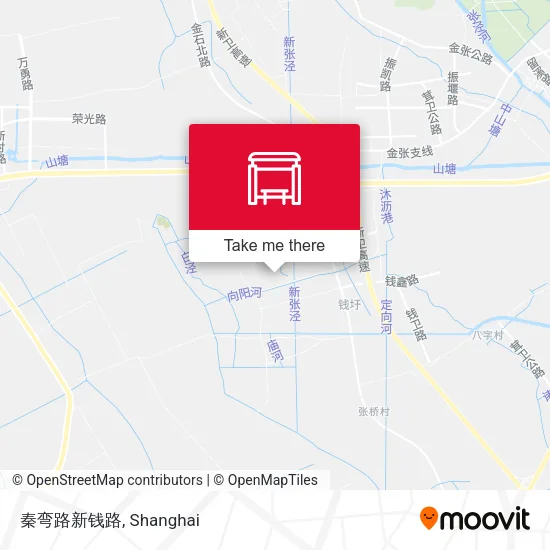秦弯路新钱路 map