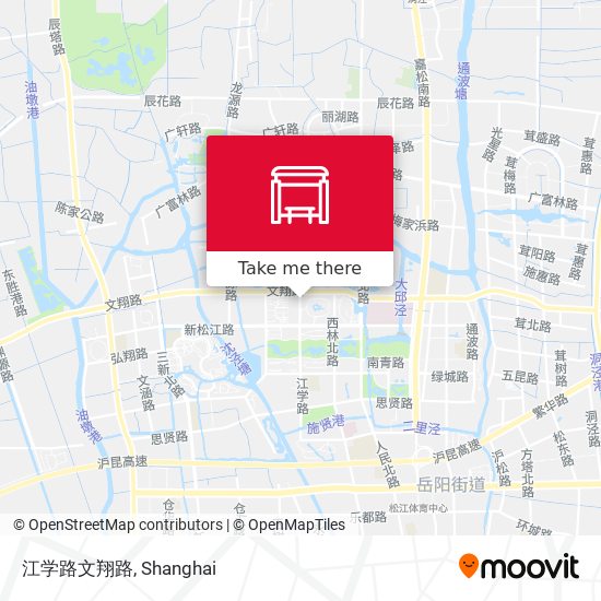 江学路文翔路 map
