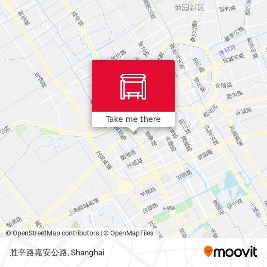 胜辛路嘉安公路 map