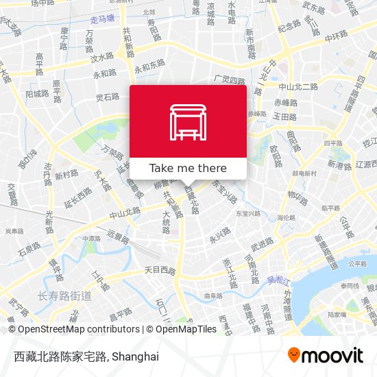 西藏北路陈家宅路 map