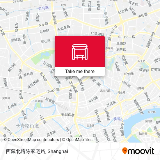 西藏北路陈家宅路 map