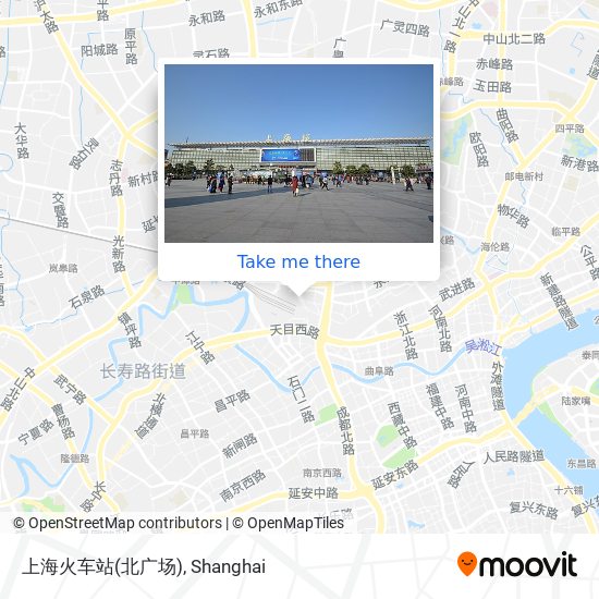 上海火车站(北广场) map