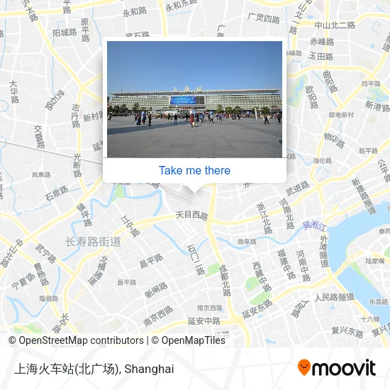 上海火车站(北广场) map