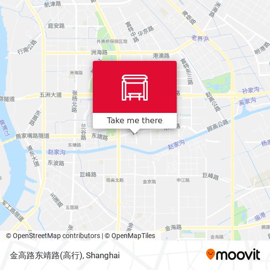 金高路东靖路(高行) map
