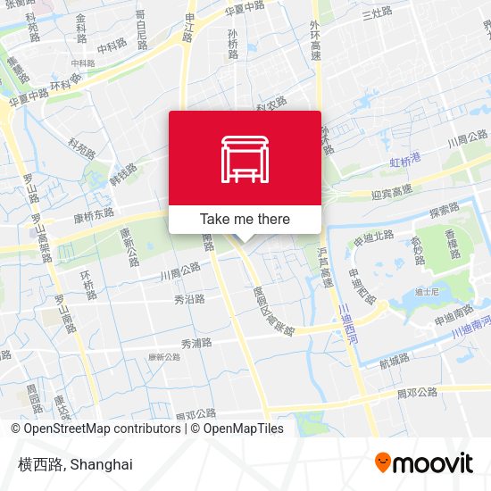 横西路 map