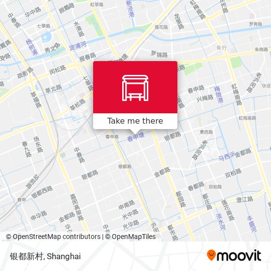 银都新村 map