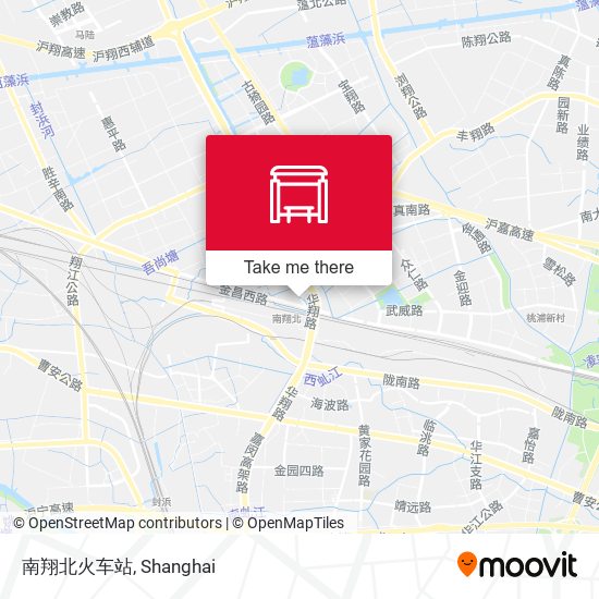 南翔北火车站 map