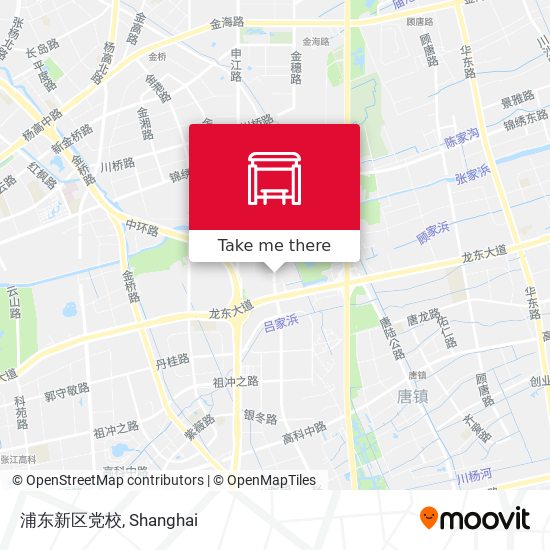 浦东新区党校 map