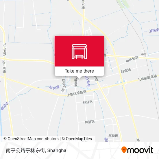 南亭公路亭林东街 map
