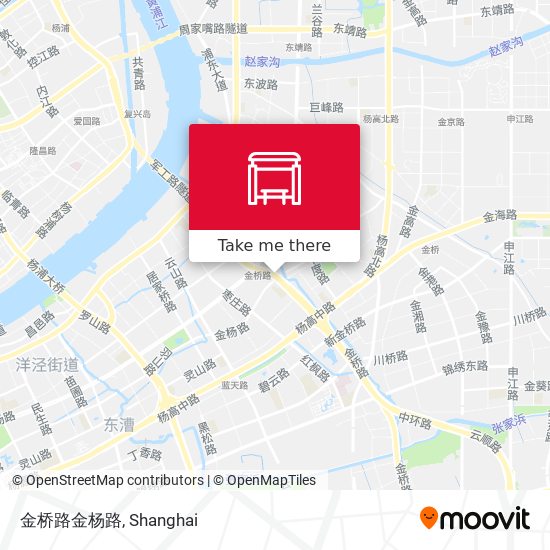 金桥路金杨路 map