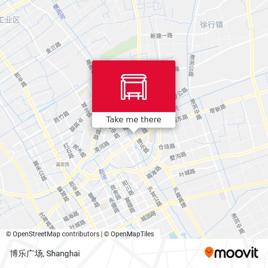 博乐广场 map