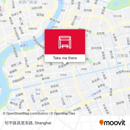 邹平路昌里东路 map
