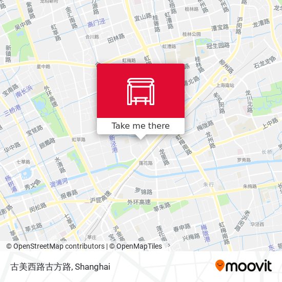古美西路古方路 map