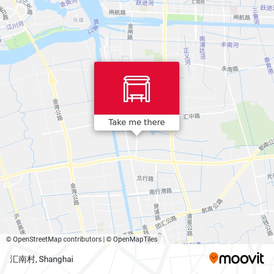汇南村 map
