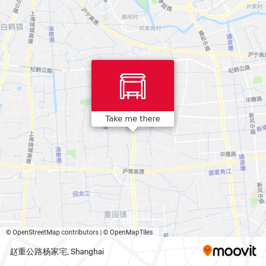赵重公路杨家宅 map