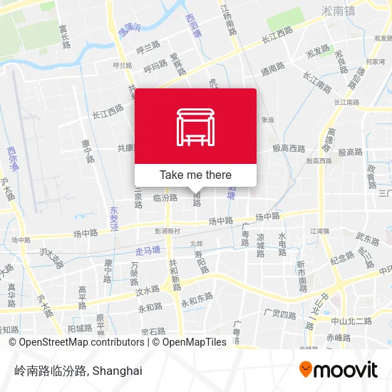 岭南路临汾路 map