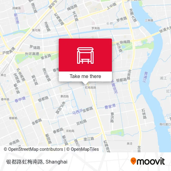 银都路虹梅南路 map