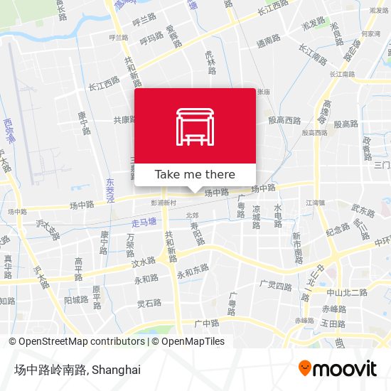 场中路岭南路 map