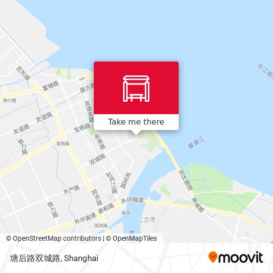 塘后路双城路 map
