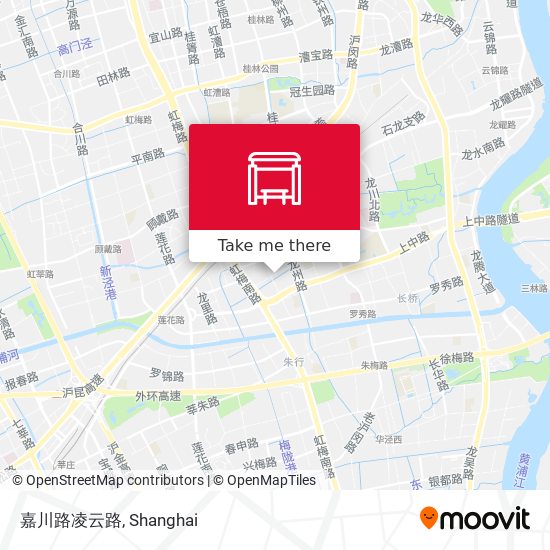 嘉川路凌云路 map
