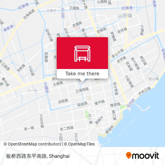 板桥西路东平南路 map