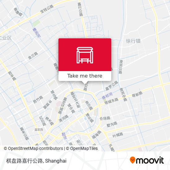 棋盘路嘉行公路 map