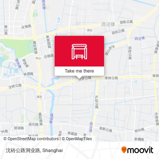 沈砖公路洞业路 map