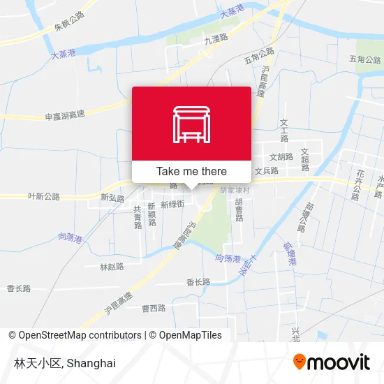 林天小区 map