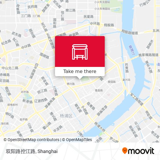 双阳路控江路 map