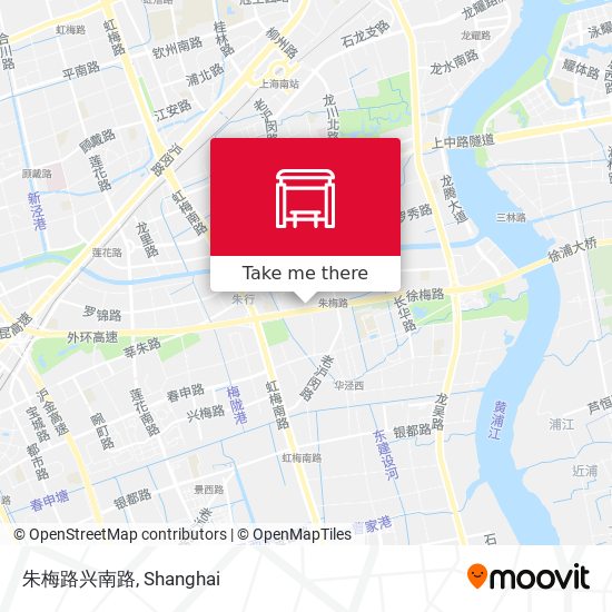 朱梅路兴南路 map