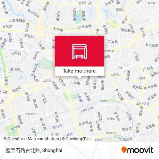蓝宝石路古北路 map