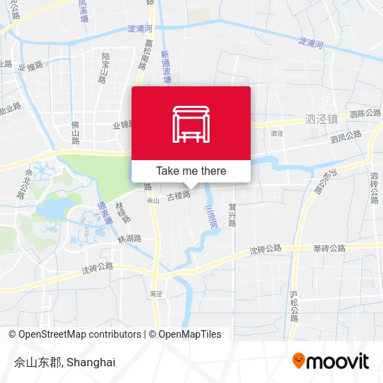 佘山东郡 map