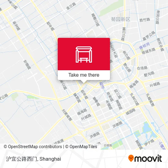沪宜公路西门 map