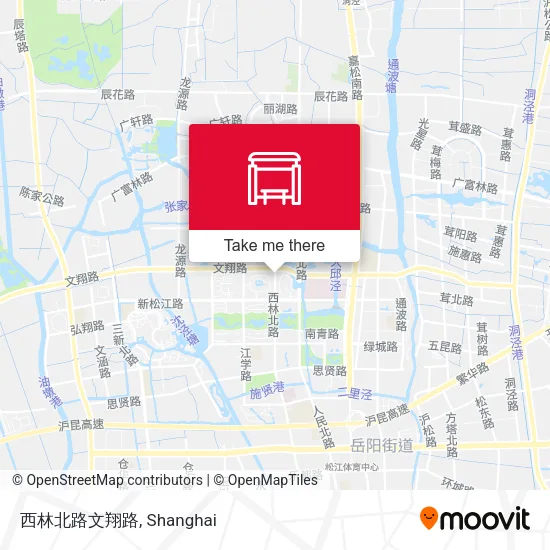 西林北路文翔路 map