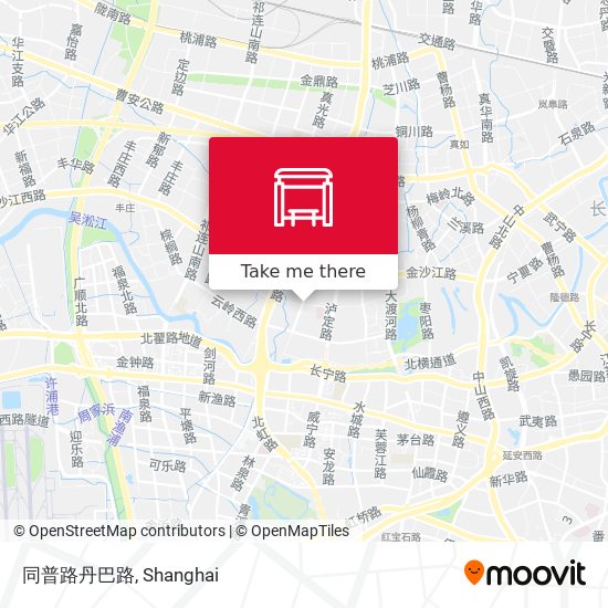 同普路丹巴路 map