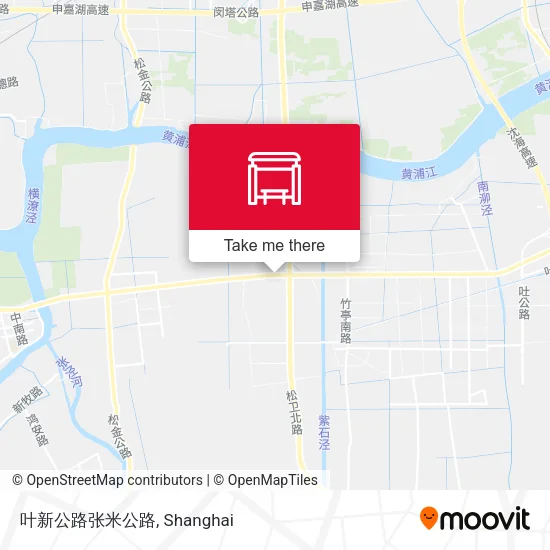 叶新公路张米公路 map