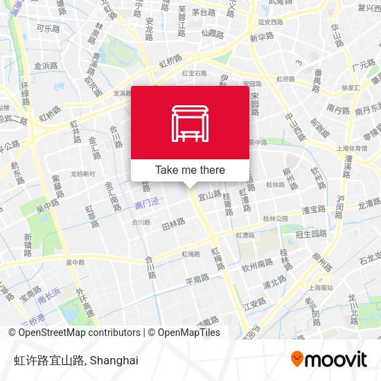 虹许路宜山路 map