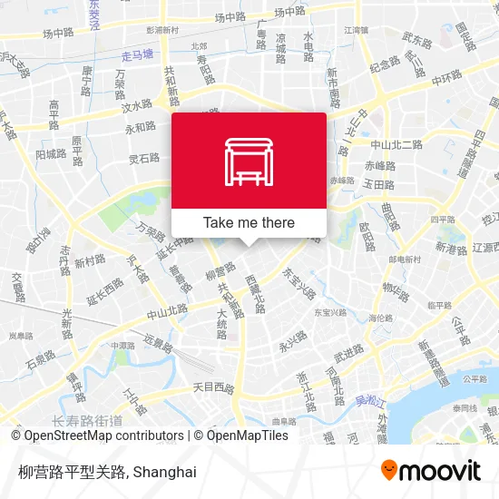 柳营路平型关路 map