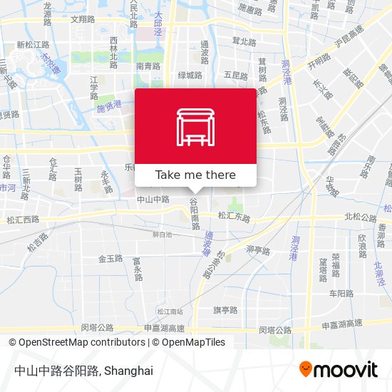 中山中路谷阳路 map