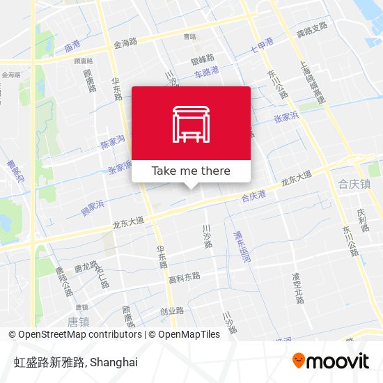 虹盛路新雅路 map
